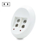 9V L-ion Rechargeable Battery 6F22 9V Lithium Batteries Charger, US Plug, EU Plug