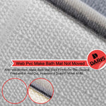 Non Slip Water Absorption Rug Bathroom Mat Shaggy Memory Foam Kitchen Door Floor Mat, 40X60CM