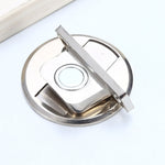 Zinc Alloy Non-Perforated Suction Silent Strong Magnetic Door Stopper, Red Ancient, Brushed Steel, Black, White, Yellow, Bright Gold, Bronze