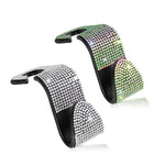 3 PCS Car Rear Seat Hooks Car Seats Multi-Function Diamond-Studded Hooks, White Diamond, Colorful Diamond, Black Diamond, Emerald, Gray Diamond, Pink Diamond, Red Diamond