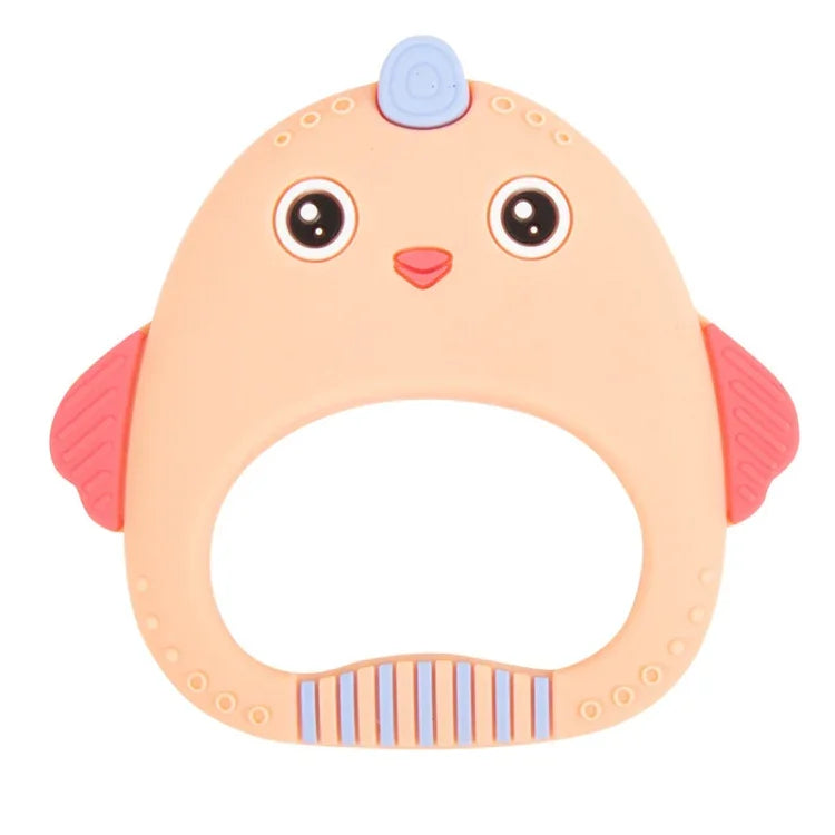 MJYJ019 Silicone Baby Teether Children Molar Stick Toy, Pink, Blue, Orange, Small Fish-Blue, Small Fish-Pink, Small Fish-Green, Fox-Blue, Fox-Pink, Fox-Green, Monkey-Pink, Monkey-Orange, Monkey-Coffee, Kitten-Coffee, Kitten-Blue, Kitten-Pink