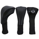 3 In 1 No.1 / No.3 / No.5 Clubs Protective Cover Golf Club Head Cover, HD-014 3 in 1 Blue, HD-014 3 in 1 Black, HD-014 3 in 1 Red