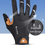 WEST BIKING YP0211197 Full-Finger Shock-Absorbing Anti-Skid Motorcycle Bike Gloves Riding Equipment, S, M, L, XL