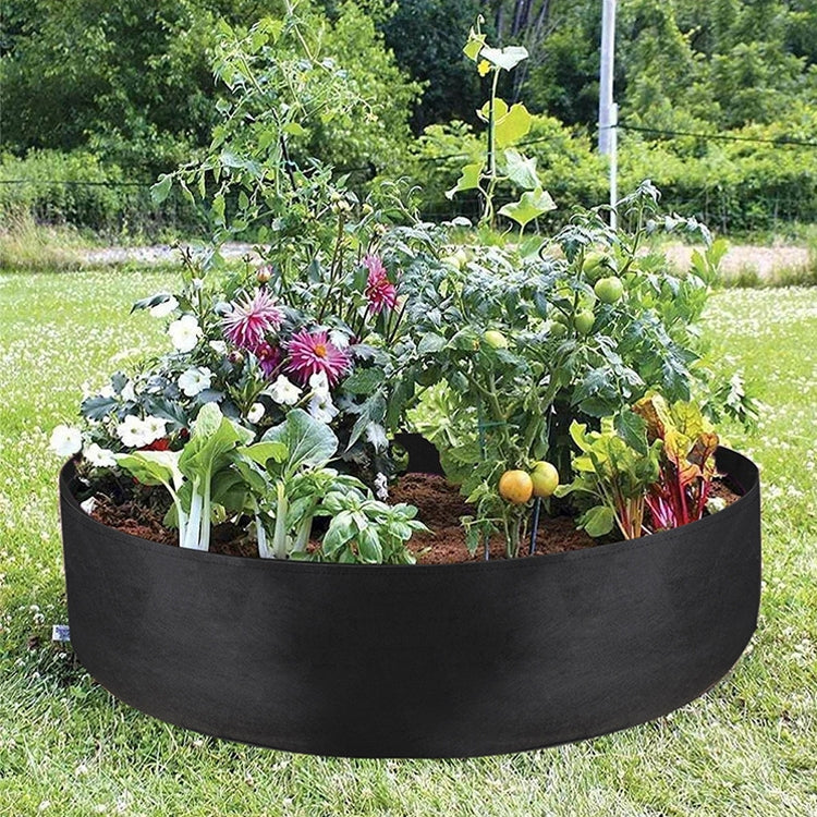 Felt Planting Barrel Indoor Outer Round Plant Bag Non-Woven Seedling Bag, 50x20cm 40L, 60x20cm 56L, 70x30cm 115L, 80x30cm 150L, 90x30cm 190L, 120x30cm 340L, 127x30cm 380L