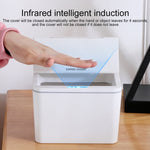 EXPED SMART Desktop Smart Induction Electric Storage Box Car Trash Can, 4L Battery Version (White), 4L Charge Version (White), 4L Battery Version (Gray), 4L Charge Version (Gray), 6L Battery Version (White), 6L Charge Version (White)