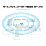 PIX-LINK LV-WR09 300Mbps WiFi Range Extender Repeater Mini Router, US Pulg, EU Plug, UK Plug, AU Plug