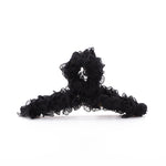 Resin Material Spring Hair Clip, Colour: 25 Yellow Net Yarn, 20 Black Net Yarn, 21 Pink Net Yarn, 22 Lake Blue Net Yarn, 23 Light Purple Net Yarn