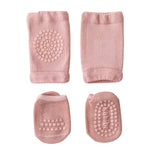 Summer Children Knee Pads Baby Floor Socks Baby Non-Slip Crawling Sports Protection Suit, S 0-1 Years Old, M 1-3 Years Old