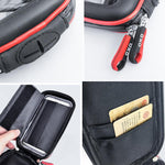 OKD Touch Screen Motorcycle Bicycle Bag Waterproof Mobile Phone Bracket Bag, L -3, XL -3
