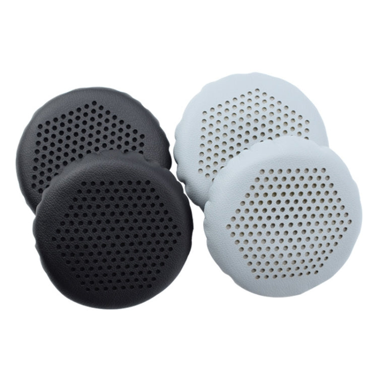 2 PCS Headphones Leather Earmuffs For Edifier W570BT / W670BT, Black, Silver Gray