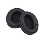 2 PCS Headset Sponge Cover Ear Pad Leather Case For Kingston Cloud Silver II, Colour: Black, Black, Black Splicing, White Splicing, Grid, Lambskin Black, Lambskin White