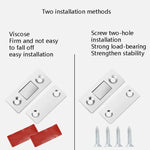 Punch-Free Invisible Cabinet Door Magnetic Suction Launcher Door Suction Double Magnet Sliding Door Suction, Black, Golden, Green Bronze, Red Bronze, Yellow Bronze