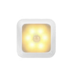 1143 Human Body Sensation Night Light Smart Home Sensing Lights, Silver White Light, Silver Warm Light, White Shell White Light, White Shell Warm Light