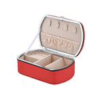 HN-001 Travel Portable Ring Lipstick Jewelry Storage Box, Necklace Version Pink, Mirror Version Pink, Necklace Version Blue, Mirror Version Blue, Necklace Version Orange, Mirror Version Orange, Necklace Version Gold, Mirror Version Gold                ...