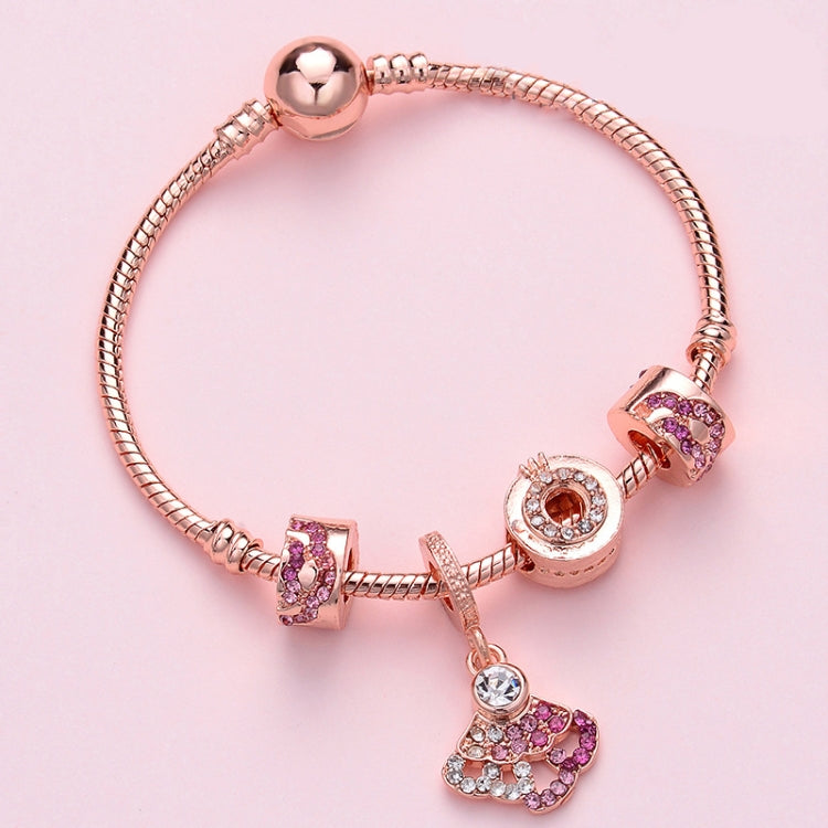 Women Rose Gold Beaded Bracelet, SL124 18cm, SL124 19cm, SL124 20cm, SL125 18cm, SL125 19cm, SL125 20cm, SL126 18cm, SL126 19cm, SL126 20cm, SL128 18cm, SL128 19cm, SL128 20cm, SL129 18cm, SL129 19cm, SL129 20cm, SL130 18cm, SL130 19cm, SL130 20cm     ...