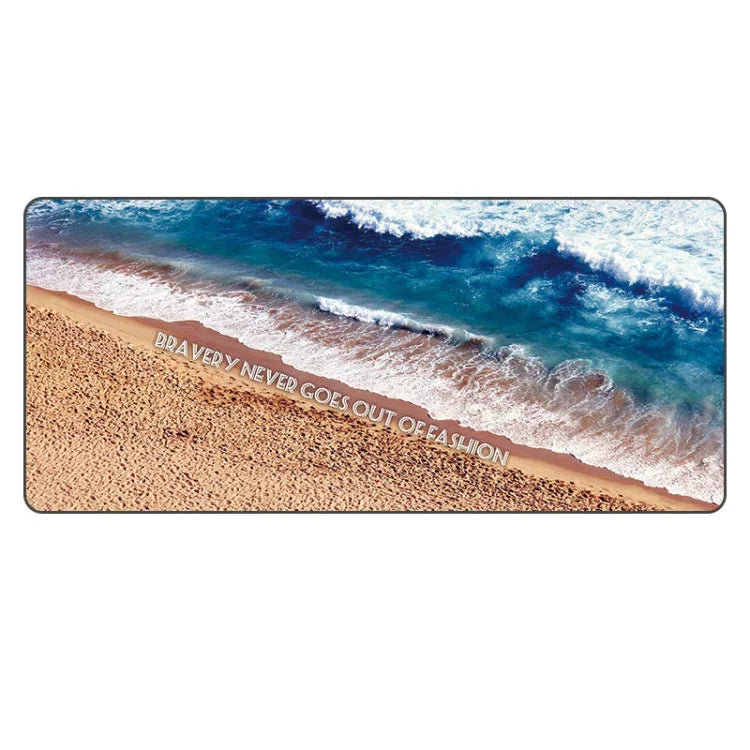 AM-DM01 Rubber Protect The Wrist Anti-Slip Office Study Mouse Pad, 300x800x5mm, 400x900x2mm, 400x900x3mm, 400x900x4mm, 400x900x5mm