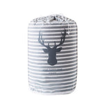 Large-capacity Household Waterproof Moisture-proof Quilt Storage Bag Packing Bag, Striped Deer, Cute Beer, Cactus, Garlands