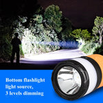 Outdoor LED Waterproof Electric Mosquito Killer Lamp Camping Lamp Flashlight, Orange, Sky Blue, Light Green