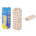 54pcs /Set Childrens Educational Building Block Toys Stacking Game