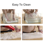 Love Heart Rugs Artificial Wool Sheepskin Hairy Carpet Faux Floor Mat Fur Plain Fluffy Soft Area Rug Tapetes, 30*40cm, 40*50cm, 50*60cm, 70*90cm