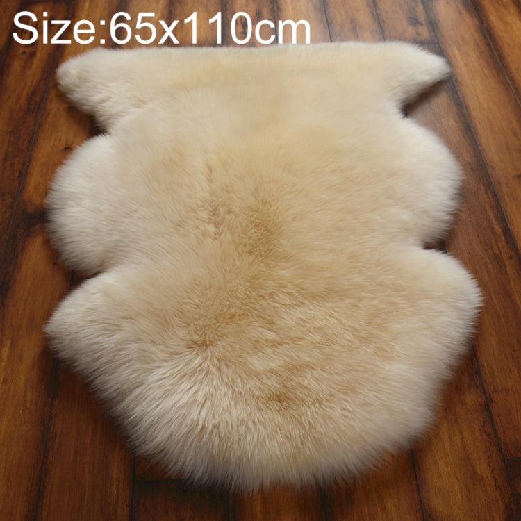 Pure Real Wool Sofa Cushion Fur Full Whole Sheepskin Carpet Window Decoration Mat, 60x90cm, 65x100cm, 65x110cm, 80x120cm