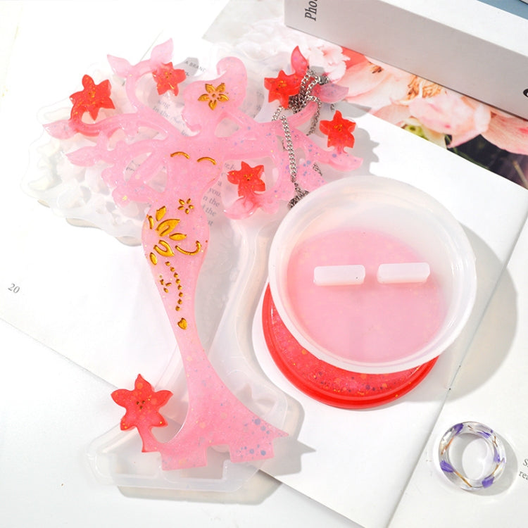 Jewelry Storage Rack Mold DIY Ornaments Epoxy Mold, MD3717+MD3718