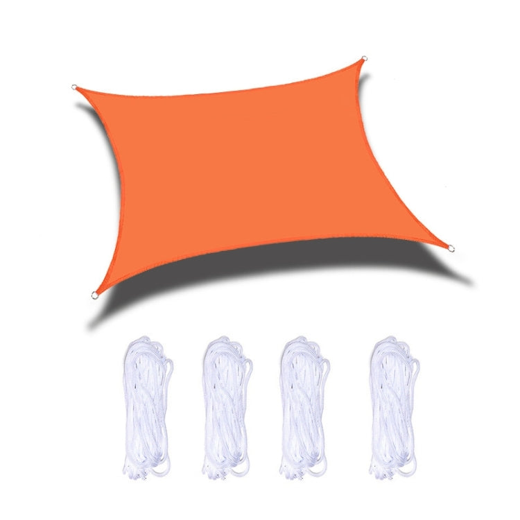 Outdoor Garden Sunshade Sail Waterproof Anti-UV Canopy, Size: 2m x 5m, 2m x 5m