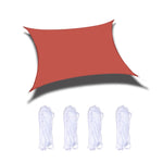 Outdoor Garden Sunshade Sail Waterproof Anti-UV Canopy, Size: 3m x 6m, 3m x 6m