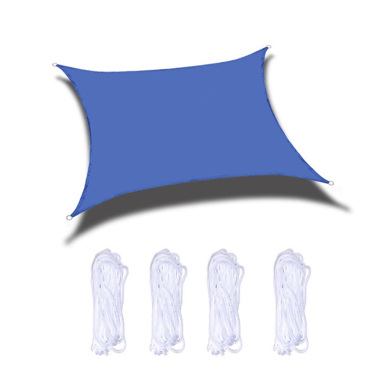 Outdoor Garden Sunshade Sail Waterproof Anti-UV Canopy, Size: 2m x 2m, 2m x 2m
