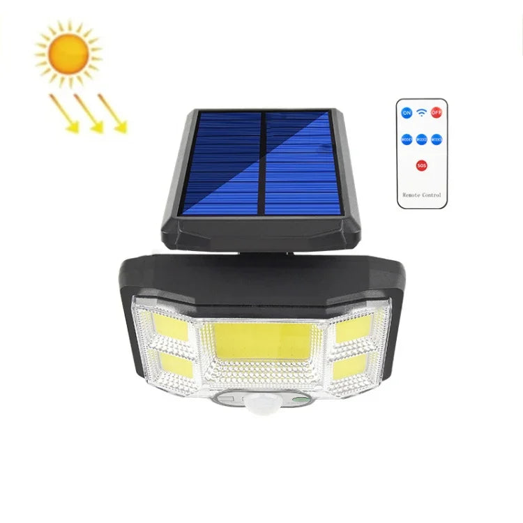 TG-TY085 Solar Outdoor Human Body Induction Wall Light Household Garden Waterproof Street Light wIth Remote Control, Spec:, 96 LED Integrated, 96 COB Integrated, 96 LED Separated, 96 COB Separated, 168 LED  Integrated, 168 COB  Integrated