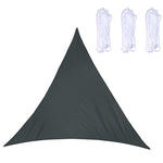 Triangle Outdoor Garden Sunshade Sail Waterproof Anti-UV Canopy, Size: 4m x 4m x 4m, 4m x 4m x 4m
