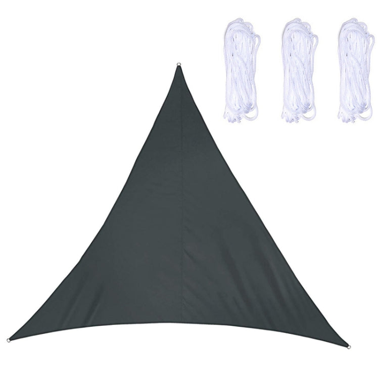 Triangle Outdoor Garden Sunshade Sail Waterproof Anti-UV Canopy, Size: 4m x 4m x 4m, 4m x 4m x 4m