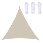 Triangle Outdoor Garden Sunshade Sail Waterproof Anti-UV Canopy, Size: 4m x 4m x 4m, 4m x 4m x 4m