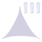 Triangle Outdoor Garden Sunshade Sail Waterproof Anti-UV Canopy, Size: 4m x 4m x 4m, 4m x 4m x 4m
