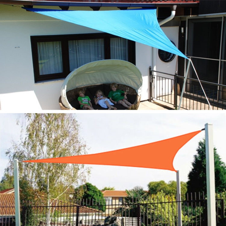Triangle Outdoor Garden Sunshade Sail Waterproof Anti-UV Canopy, Size: 4m x 4m x 4m, 4m x 4m x 4m