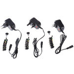 C5 3-12V 12W Adjustable Voltage Regulated Switch Power Supply Power Adapter Multifunction Charger With DC Tips, US Plug, UK Plug, EU Plug
