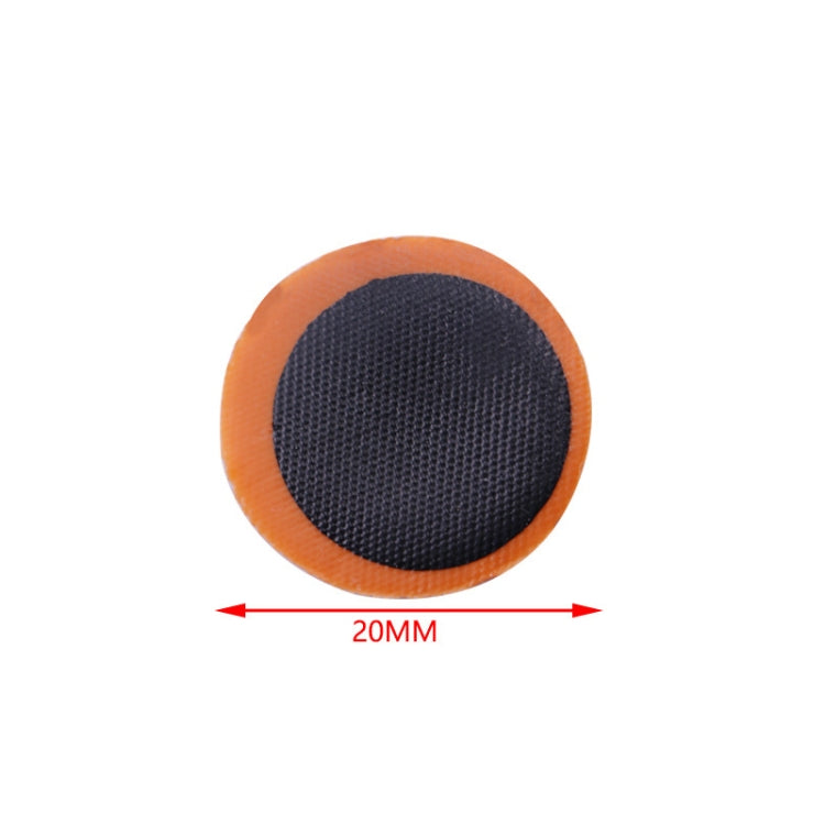 48pcs /Sheet Car Vacuum Tire Film Bicycle Motorcycle Tire Repair Film, Style:, Round, Square