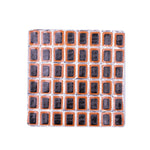 48pcs /Sheet Car Vacuum Tire Film Bicycle Motorcycle Tire Repair Film, Style:, Round, Square