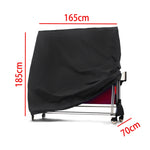 Outdoor Waterproof And Dustproof Table Tennis Table Cover, 165x70x185cm