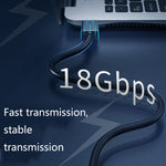 Jasoz 4K HDMI High-Definition Projector Cable Computer Video Cable Oxygen-Free Copper Core, Cable Length:, 8m, 10m, 12m, 15m, 20m
