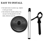 Stainless Steel Hair Dryer Storage Bracket Lazy Hair Dryer Hairdressing Bracket, Landing Models, Suction Cup 1, Suction Cup 2