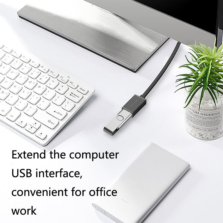 Jasoz USB Male to Female Oxygen-Free Copper Core Extension Data Cable, Colour: Black 0.5m, Black 0.5m, Black 1m, Black 1.5m, Black 2m, Black 3m, Black 5m, Dark Blue 0.5m, Dark Blue 2m, Dark Blue 3m, Dark Blue 5m, Black 8m, Black 10m
