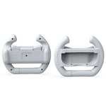 DOBE Left And Right Handle Steering Wheel For Switch OLED / Switch, Specification：, White（2PCS/Pack）, Black（2PCS/Pack）, Red + Blue（2PCS/Pack）