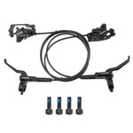 Meroca M800 Bicycle Brake Mountain Bike Universal Bilateral Brake Oil Pressure Disc Brake, Style:, 1 Pair Oil Brakes, 1 Pair Oil Brakes + 1 Pair Disc Brakes, Right Front 800mm, Left Back 1400mm, Right Front 800mm + Disc Brake                           ...