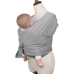 Baby Carrier Double Shoulder Front Holding Baby Carrier Portable Baby X Carrying Bag,Size:, M (Black), L (Black), M (Gray), L (Gray)