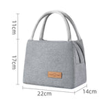 Lunch Lunar Bag Aluminum Film Thickening Large Capacity Portable Lunch Box, Small, Large