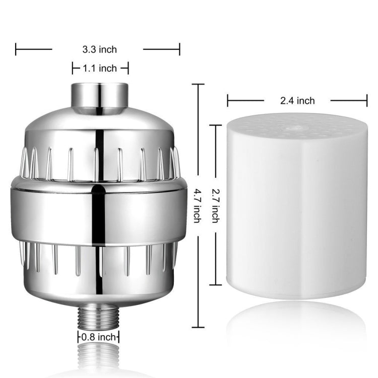 15 Layers Shower Water Purifier Shower Filter, 15 Layers Shower Filter