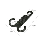2 Pairs Car Chair Back Tough Invisible Car Hook Portable Installation Does Not Hurt Car Hook, 2 Pairs Car Hook