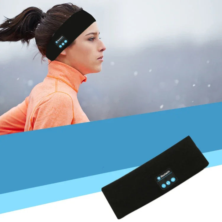 Bluetoothヘッドセット スポーツヘッドバンド アウトドアランニング ヨガ 吸汗ヘッドスカーフ ブラック、グレー、ダークグレー