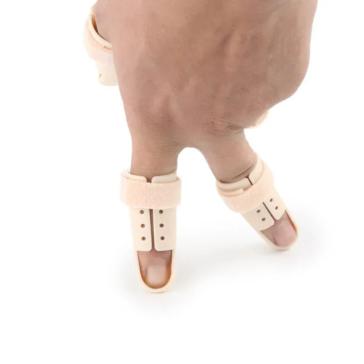 4 PCS Finger Splint Brace Adjustable Finger Support Protector For Fingers Arthritis Joint Finger Injury, No. 0: 38-42mm, No. 1: 42-48mm, No. 2: 48-52mm, No. 3: 52-55mm, No. 4: 55-60mm, No. 5: 60-65mm